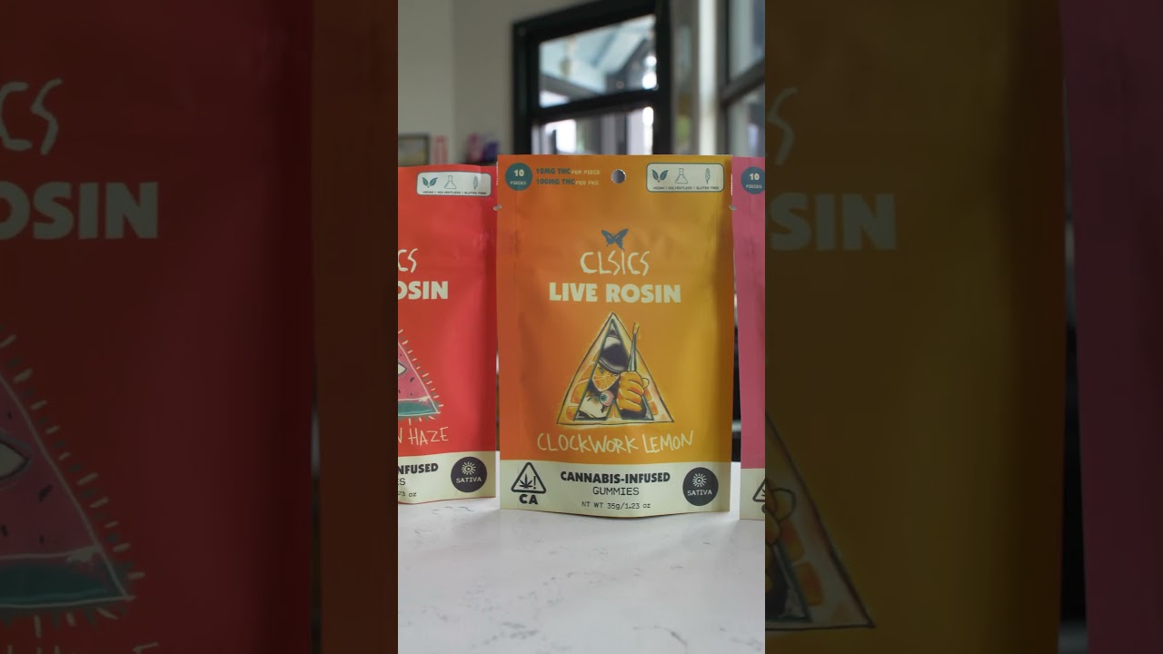 CLSICS Live Rosin Edibles at Green Goddess Collective!