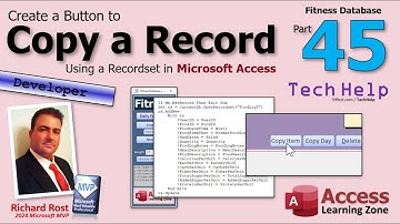 Een knop maken om een ​​record te kopiëren met behulp van een recordset in Microsoft Access - Fit...