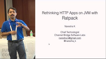 Rethinking HTTP Apps on JVM with Ratpack by  Naresha K at Functional Conf 15 Trailer