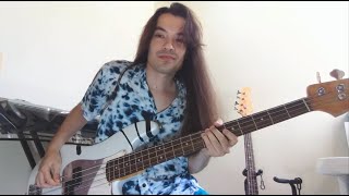 Steel Panther - She&#39;s tight bass cover