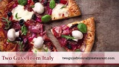 Restaurant Advertising Voiceover -  Two Guys From Italy Restaurants Dallas, TX 