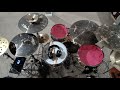 Pearl Free Floating Snare, Zildjian S Dark Cymbal Pack, Remo Pink Colortone, Yamaha EAD10