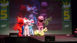 Japan Expo Sud 2013 -  Concours Cosplay Dimanche - 01 - Happy Tree Friends