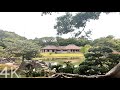 【4K】Walking in Shikinaen Garden - Okinawa, Japan
