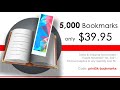 Discount Coupon Code 5,000 Cheap Bookmarks only $39.95