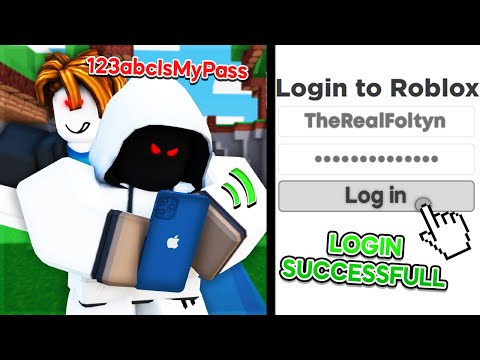I Put My PASSWORD In My USERNAME, And Got HACKED.. (Roblox Bedwars)