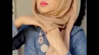 Yeni genc eÅŸarp baÄŸlama