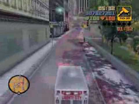 Gta R3 Grand Theft Auto III - Mision R3 - Paramedico - YouTube