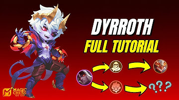 How Dyrroth Skill ACTUALLY WORKS - Full In-dept Guide for Dyrroth in Magic Chess Go Go