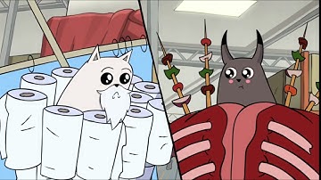 Exploding Kittens Ep 2 | Godcat Vs Devilcat Full Fight - Big Bulk Store Scene