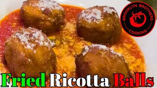 Fried Ricotta Balls | The Perfect Appetizer for Any Occasion