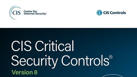 CIS Critical Security Controls
