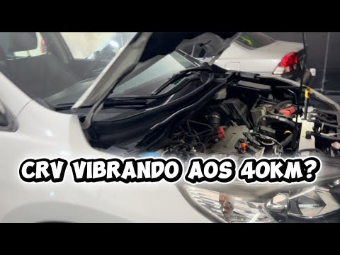 Honda CRV vibrando aos 40km, o que pode ser ? - YouTube