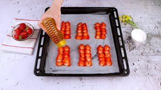 Strawberry tarts: delicious and ready in few minutes!