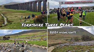 Yorkshire Three Peaks 2024  highlights of the race