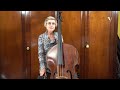 Warlock  basse danse tutorial with cathy elliott double bass