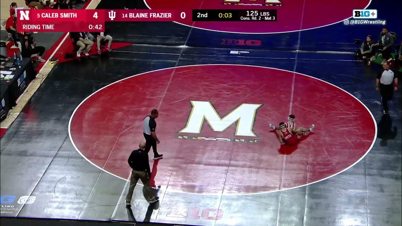 B1G Wrestling Championships 2024 Session 2 Mat 3 YouTube