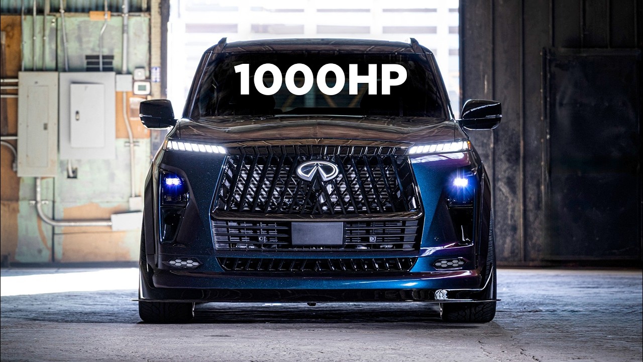 Gx80 Type R INFINITI QX80 R-Spec gets a 1000HP Nissan GT-R engine! - YouTube