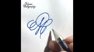 M Umar Name #Signature Subscribe And Comment Your Name #Shorts