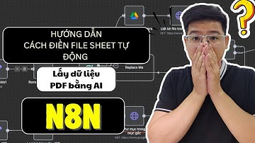 Tự động điền dữ liệu từ file PDF sang google Sheet bằng N8N