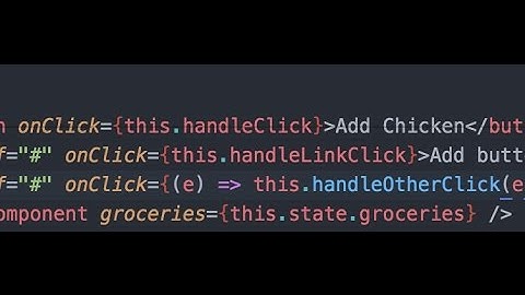 Handling user input with React - ProgrammingTIL 54 React Tutorial Video Screencast 0015