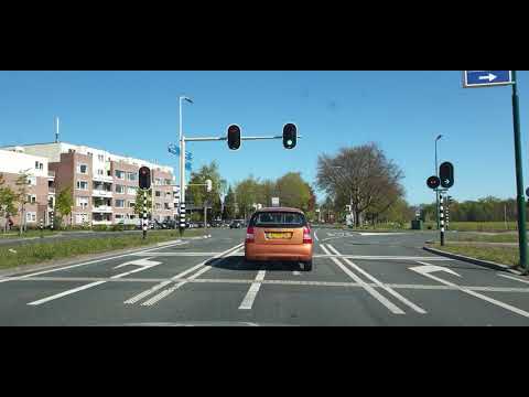 Dashcam Beelden Utrecht De Uithof ----»De Bilt Via Universiteitsweg (N412).