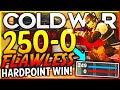 COLD WAR - "FLAWLESS 250-0 HARDPOINT WIN!" - Team Challenge #2 (COLD WAR FLAWLESS HARDPOINT WIN)