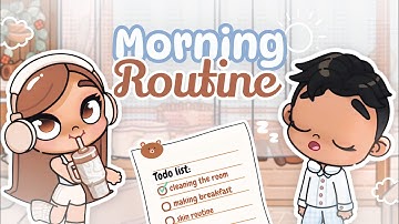 Cozy morning routine with Lili & Ben⛅️🧺🥯| Avatar world #avatarworld #pazu 