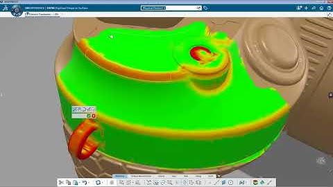 3DEXPERIENCE CATIA | Surface reconstruction - Reverse Engineering | Curve Network Preparation