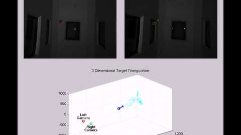 Stereo Camera Target Tracking Demo