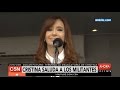 C5N - Dólar futuro: Habla la expresidente Cristina Kirchner ante la militancia en tribunales