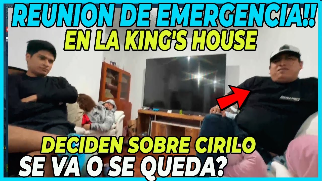 😲 REUNION  DE EM3RG3NCI4😲 KINGTEKA, SHAKA, Y SUSTENTO DECIDEN SOBRE CIRILO EN LA KING'S HOUSE