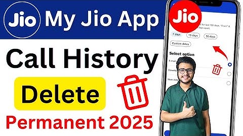 😲My Jio App Se Call History Kaise Delete Kare | Jio Call History Kaise Delete Kare | 2025