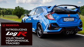 Honda LogR Performance App Demonstration by Tiago Monteiro / the new Civic Type R