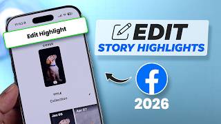 Facebook: How to ADD and EDIT Story Highlights! screenshot 2