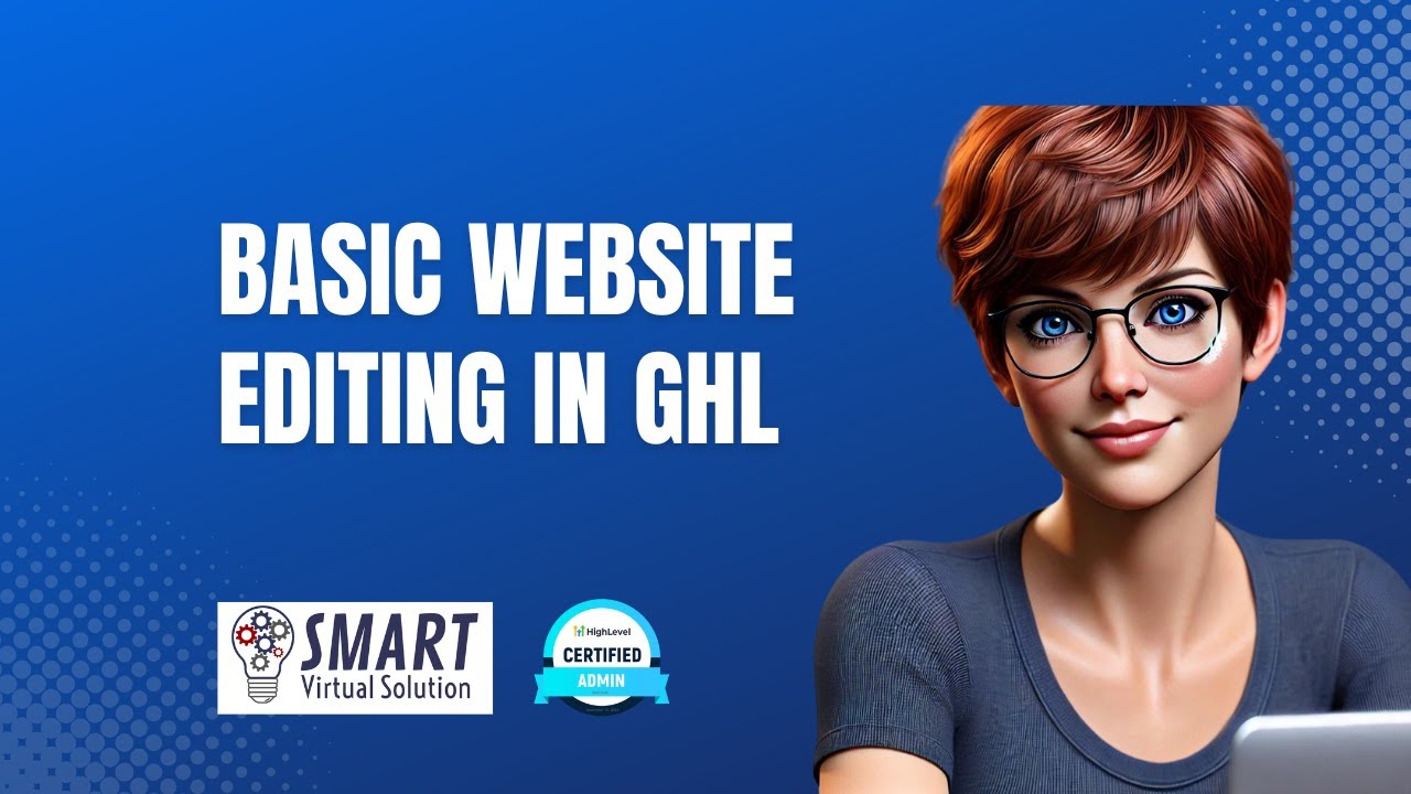 Editing a Website Template in GHL – Quick Guide! - YouTube