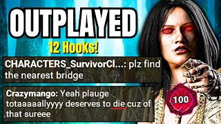 P100 Plague Dismantles A Flashlight Squad & Then They Wish Death | Dead By Daylight