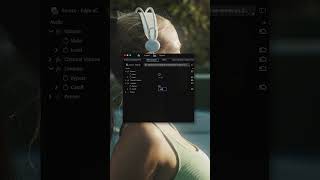 How to Make Listening to Headphones Sound Effect  #premierepro #videoeditingtutorial