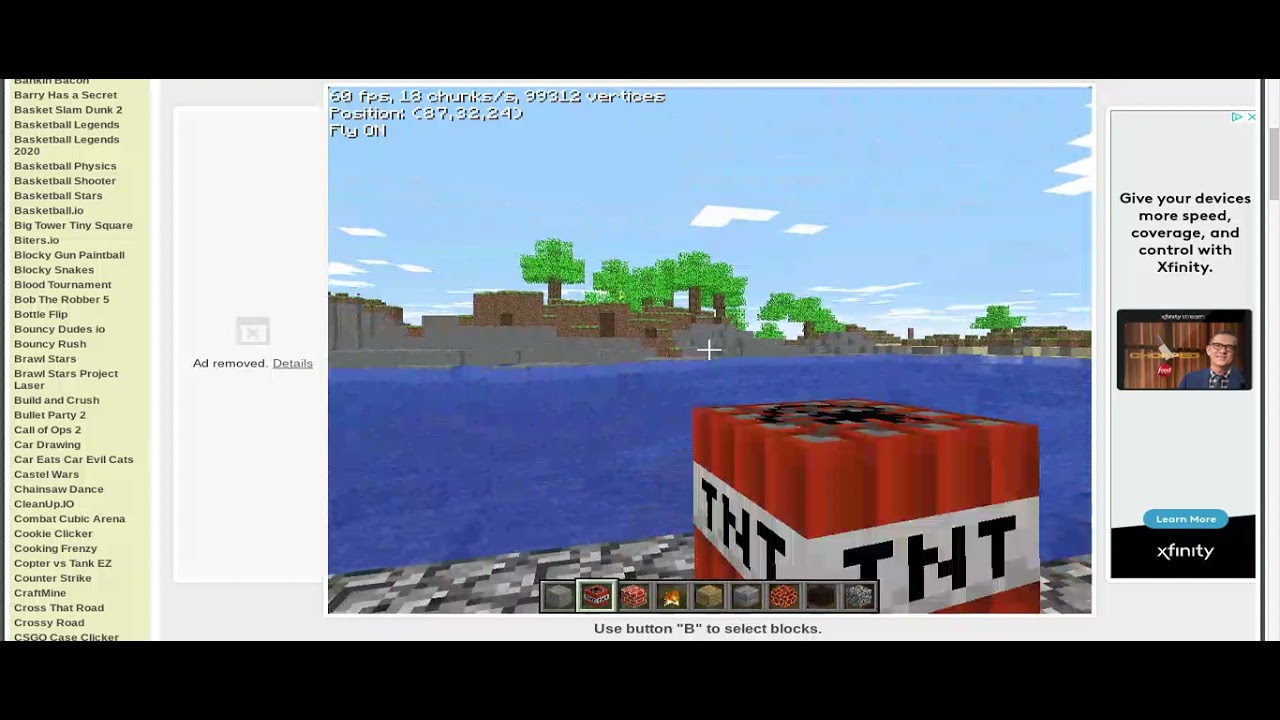 minecraft classic google sites (part 3) - YouTube
