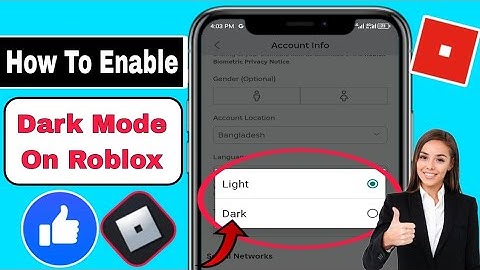 How To Enable Dark Mode On Roblox Mobile (2024 update) | How To Turn On Dark Mode On Roblox