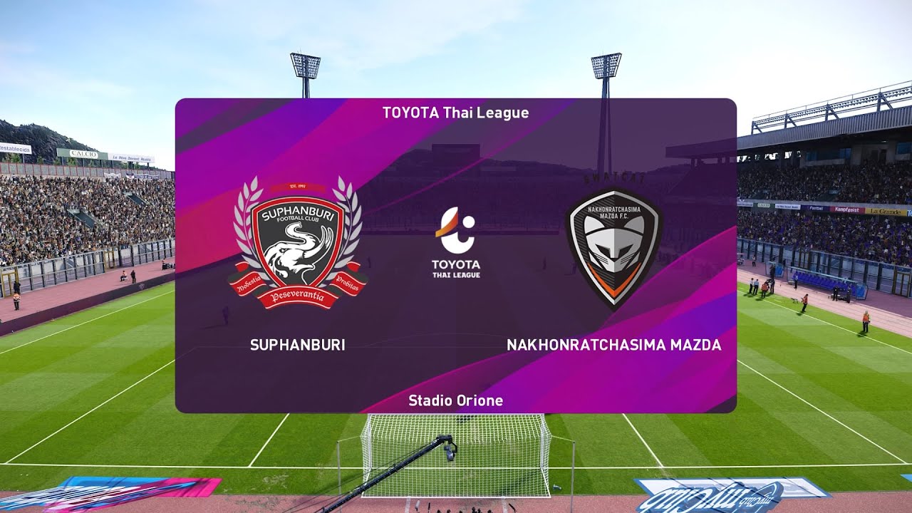 Pes Suphanburi Vs Nakhon Ratchasima Mazda Thailand Thai League 1 12 09 1080p 60fps Youtube