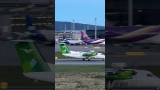 Landing Widere Wf160 Hovosl 24 Sept Dash 8100 aviation planespotting