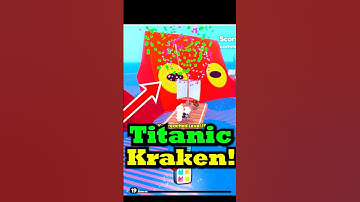 Catch a TITANIC Kraken! i TRIED to do it and GOT This..in PET SIM 99 #roblox #shorts