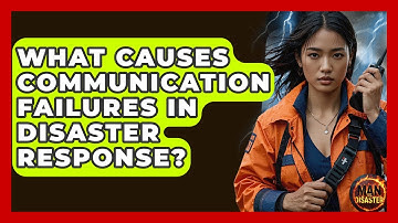 What Causes Communication Failures In Disaster Response? - Man vs. Disaster