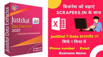 Justdial Data Extractor Chrome Extension | Extract Data from Justdial | How to Scrape Justdial Data