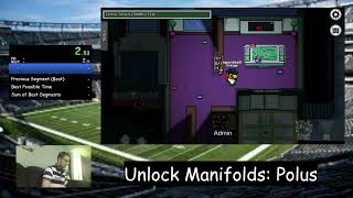 Among Us Speedrun - Unlock Manifolds: Polus - Keyboard - 16.133