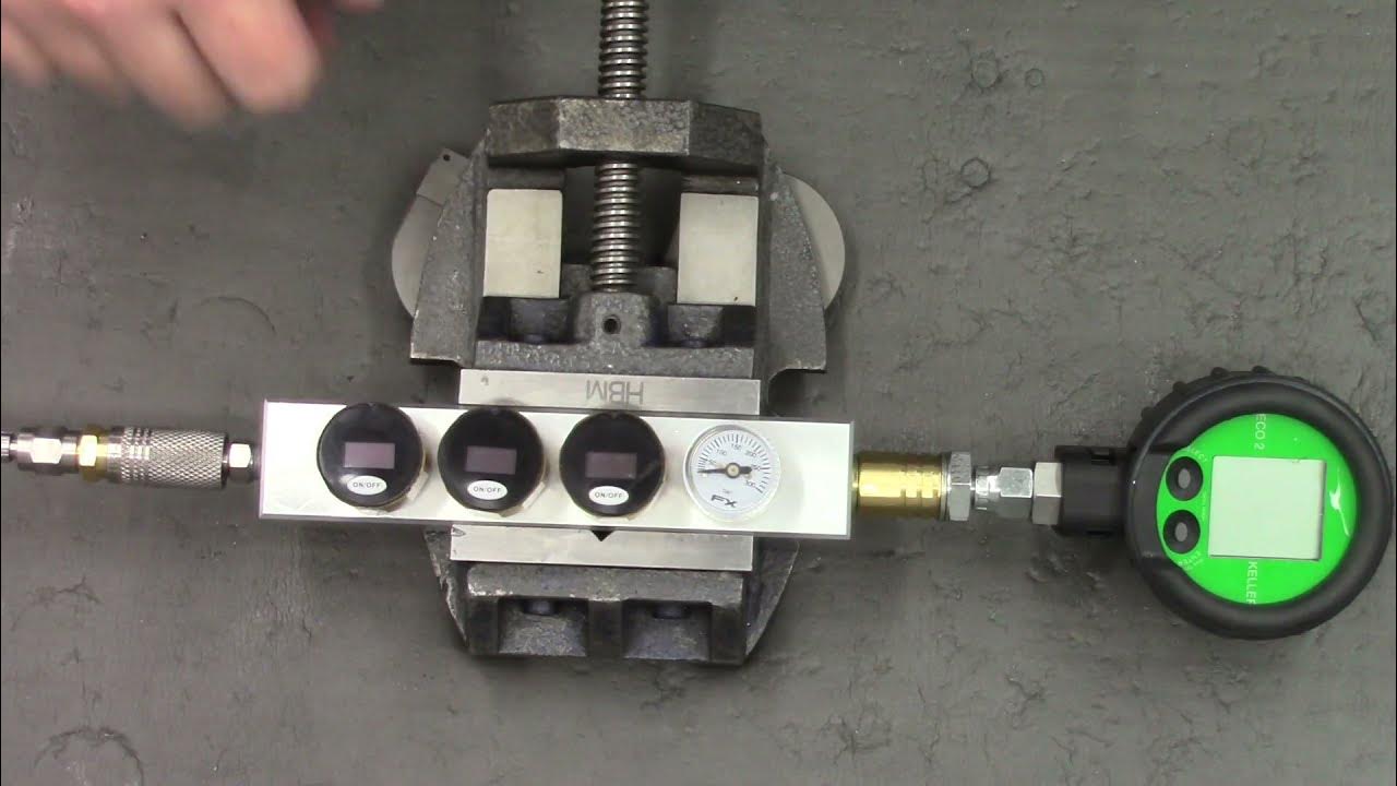 Digital air gun gauge overview YouTube