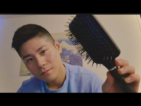 ASMR| Brushing Your Hair (Whisper & Layered) for SLEEP