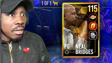 Getting 115 OVR GOLDEN TICKET NEAL BRIDGES! NBA Live Mobile 19 Season 3 Ep. 85