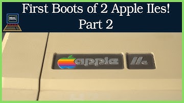 Aplle IIe Boot Test! Finally, Some GOOD News! - Mac Retrospective
